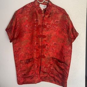 Vintage Stephen’s Collection Asian style blouse